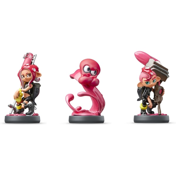 iibo Octoling Boy, Girl och Octopus Splatoon Triple Pack (Japan import)