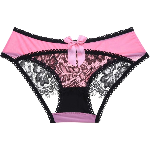 ly Bodas Variety Pack för kvinnor Sexiga Cheeky Trosor Underkläder Underkläder Varm Rosa X-Small