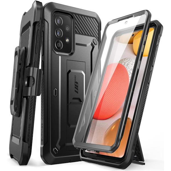 CASE Unicorn Beetle Pro Series Skal för Samsung Galaxy A53 5G (2022), Helkropp Robust Holster & Stöd Etui med Bui Svart