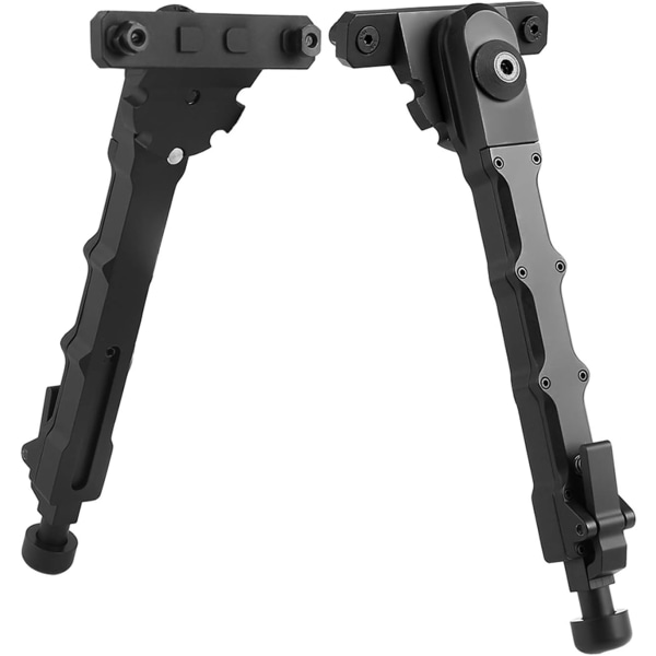 MOK Bipod - YWNYT Justerbar 6\" till 8\" Gevär Bipod Vapen Bipod Taktisk Jakt för M-lok för Jakt och Skytte
