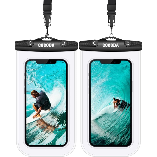 Werproof telefonväska, IPX8 100FT undervattens vattentätt phone case kompatibelt för iPhone