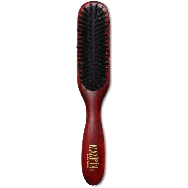 s Professional Advanced Maxipin Boar Bristle Dog Hair Brush, Solid Wood Handle and Boar Bristles, 8.5\" Length MaxiPin Boar Br 8.5\"