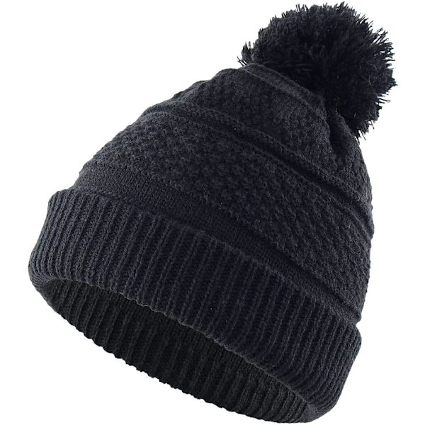 Snygga vinterhattar för småbarn, pojkar och flickor, varma mössor med pompom