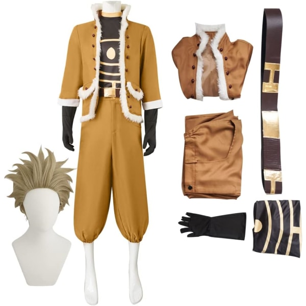 För Cosplay MHA Hawks Kostym För Cosplay Uniform Halloween Outfit - Full Set för män och Unisex vuxen Medium