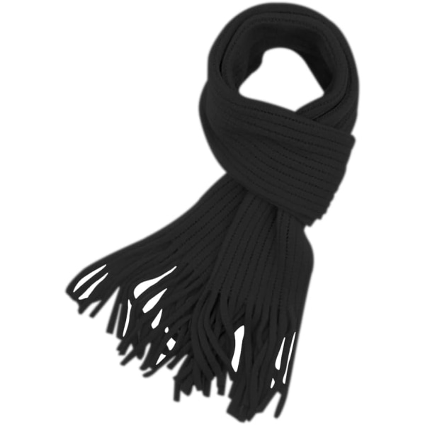 y Barn Stickad Vinterhalsduk Tassel Mjuk Varm Hals Varm Wrap för Pojkar Flickor