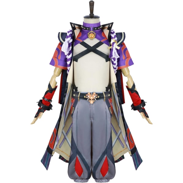 KK Beidou Baal Ganyu Venti Raiden Shogun Yae Miko Kokomi Gorou Arataki Itto Genshin Impact Cosplay Arataki Itto Pu Medium