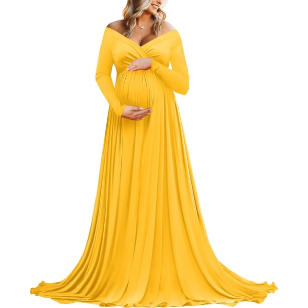 lax Maternity Off Shoulders N-gul X-Large