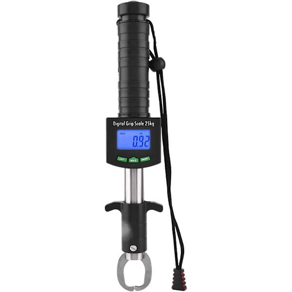 Wgh 25kg/55lb Digital Fisk Grip, Bärbar Fiskeverktygssats 3 i 1 Fisk Grip G