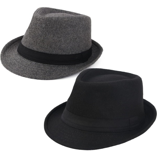 esh Unisex Klassisk Trilby Fedora Hatt