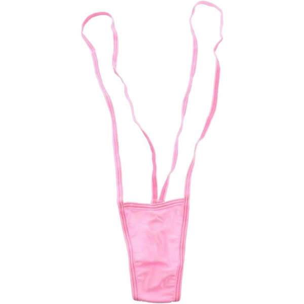 yZone Apparel Dam 1011SL Suspender Thong Klänning Neon Gul One Size