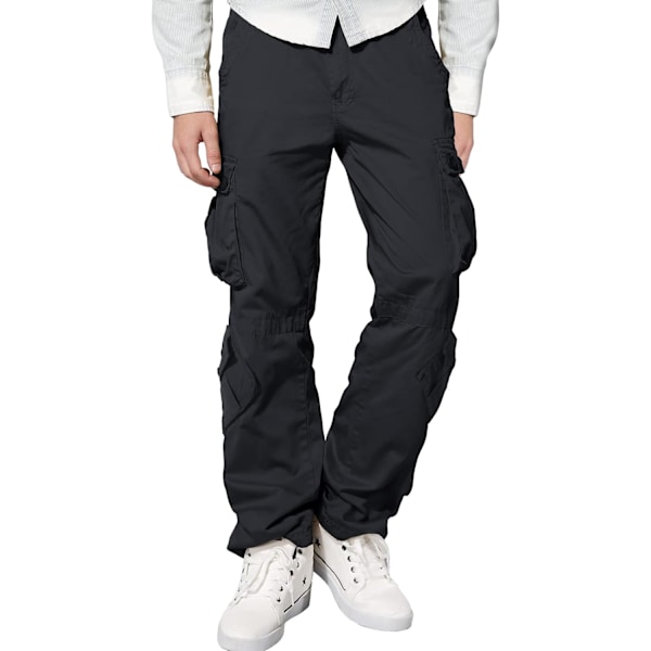 ch herr Relaxed Fit Wild Cargo byxa mörkgrå 30