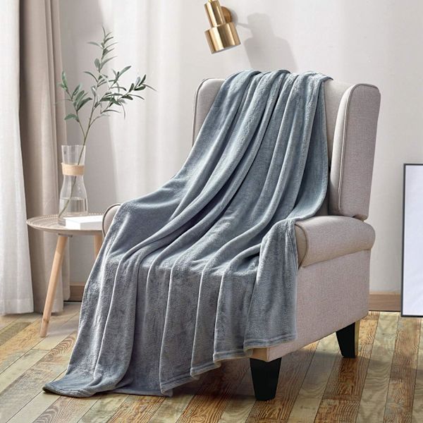 stan Flanellfilt Lätt Supermjuk Ultra Lyxig Plysch Fleece Leopardmönstrad filt, 150X200CM