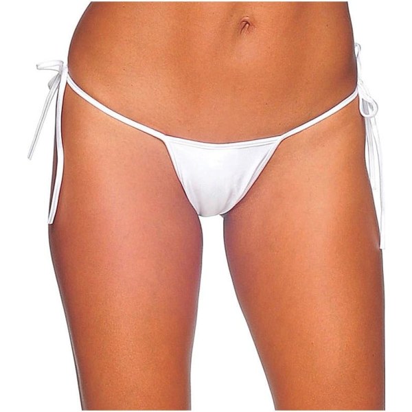 yZone Dam Tie-Side G-String Vit En Storlek