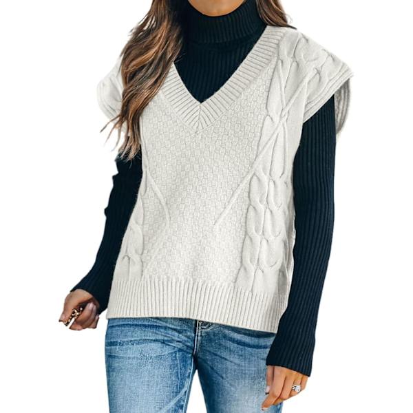 pels Argyle Sweater Vest Kvinnor y2k Rutig Stickad Streetwear Preppy Stil V-halsad Kort Stickad Skoltröja Tank Top för Flicka