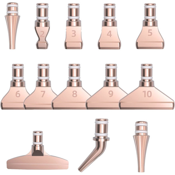 1 st diamantmålning legering punkt borrpennspetsar kit, multi placer metallspets för diamantmålningspenna, 5D diamantmålning tillbehör ersättning