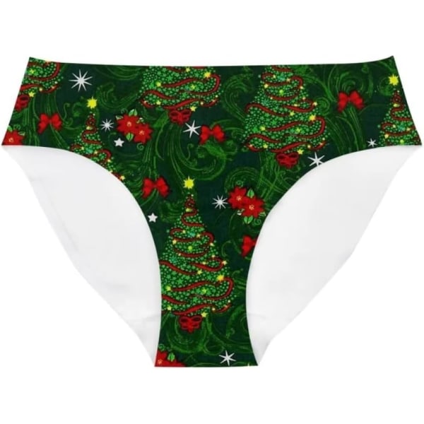 lukee Sexiga Dam Underkläder Trosa Andas Hipster Trosa Vit Alpaca Print Grön Jul Liten