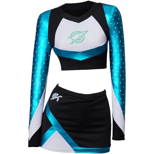 en's Cheerleading outfit Maddy Cosplay kostym Halloween Sexig Uniform Suit XX-Large