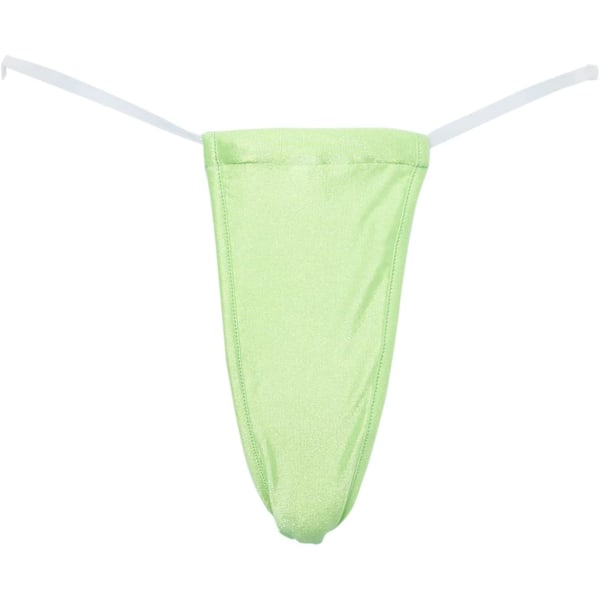 yZone Apparel Womens 1102SL Invisible Thong Dress Neon Green One Size