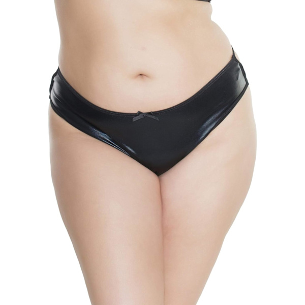 uette Dam Thong Svart One Size