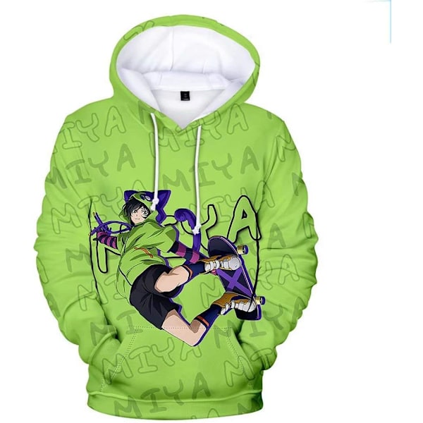 För Cosplay SK8 The Infinity För Cosplay Hoodie - Anime Merch Dragsko Tröja Kängurufickor För Unisex Vuxen  Liten