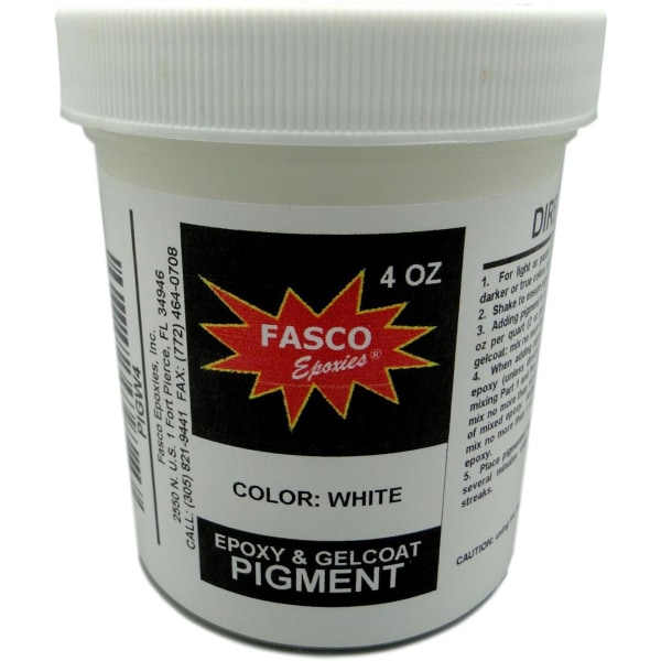 Wte Pigment för epoxiharts, gelcoat, färg, latex - 4 oz