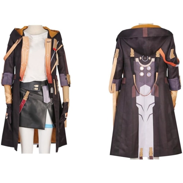 För Cosplay Honkai Star Rail För Cosplay Kostym Halloween Outfit Uniform Full Set Kostym För Unisex Vuxen Trail Blazer Large