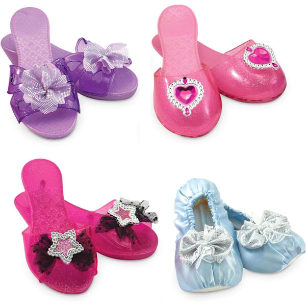 Missa och Doug Rollspel Kollektion - Step in Style Klä Upp Skor Set (4 Par)