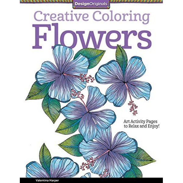 Kreativa färgläggning Mandalas: Konstaktivitetssidor för att slappna av och njuta! (Design Originals - [Av: Valentina Harper] [November, 2014]