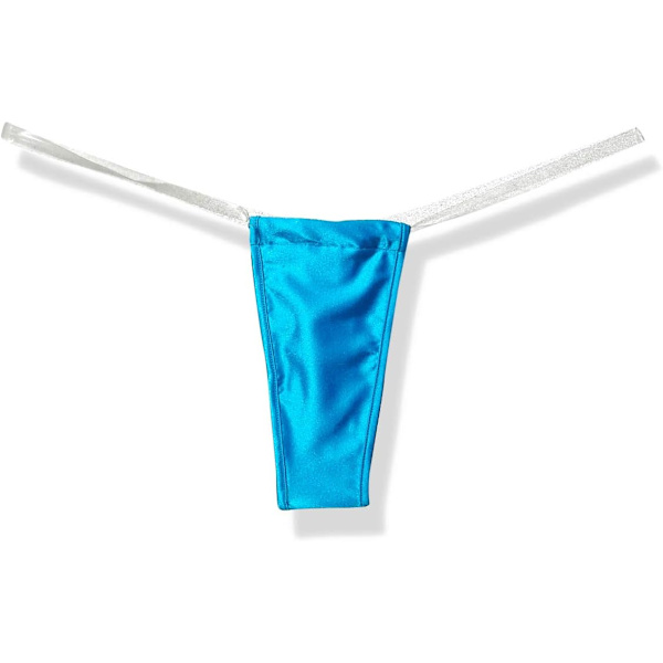 yZone Apparel Dam 1102SL Osynlig Trosa Klänning Turkos One Size
