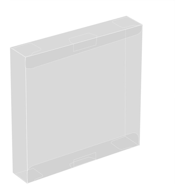 1cs Cartridge Case Transparent Plastic Game Protective Case för Nintendo Game Boy G