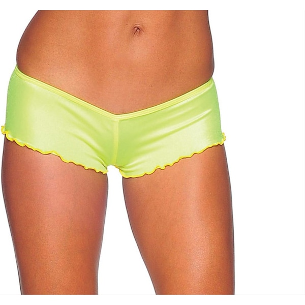 YZONE Dam Micro Shorts Neon Gul En Storlek