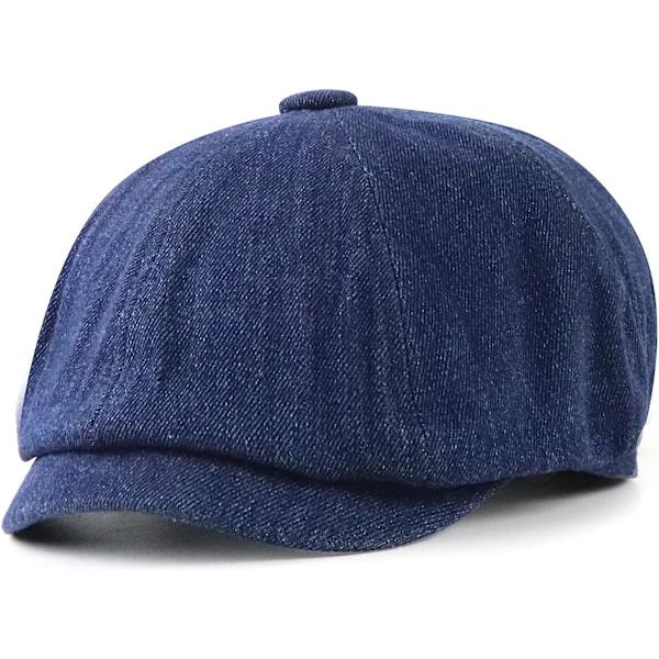 Herrkeps Flat Cap Gatsby Newsboy Ivy Irish Hats Caps Newsboy Caps Cabbie Hat Gatsby Hat Driving Cabbie Hunting Cap, M Storlek