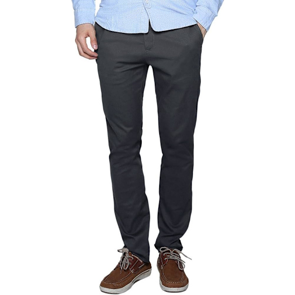 ch herr Slim Tapered Stretchy Casual Pant 8109 Grå 30