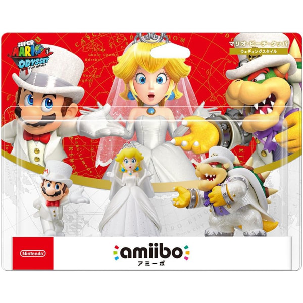 ntendo amiibo Set [Mario / Peach / Kupa] (Super Mario-serien) [Japan Import]