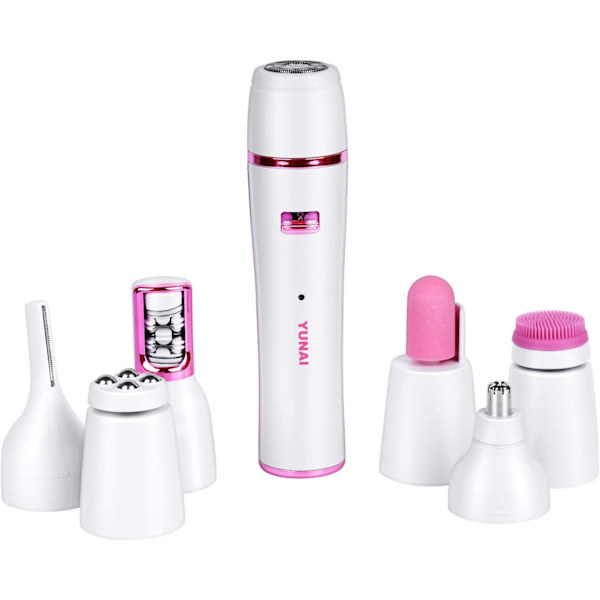 Wen's hårborttagare Multifunktionell Kroppsansikts Elektrisk Hår Epilator 7 i 1 Ansikts Ca