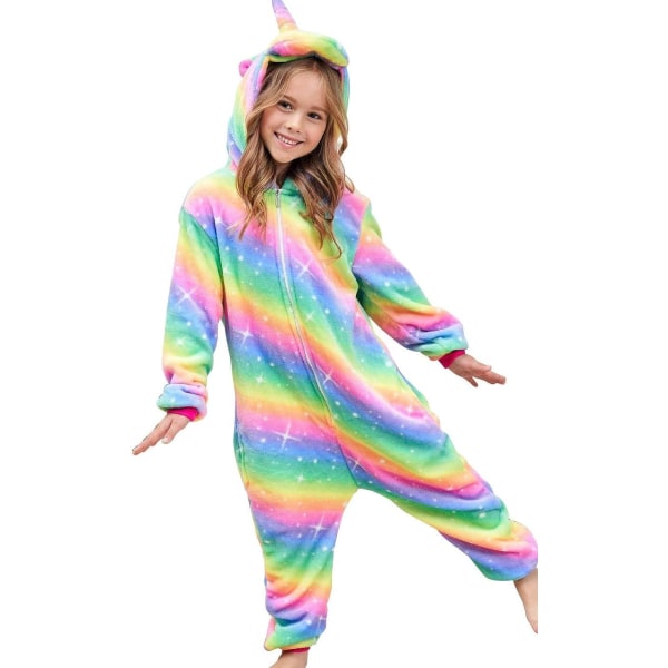 Ucorn Pyjamas Onesie Djurdräkt för Flickor