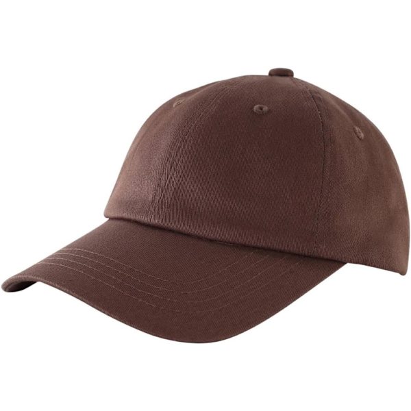 racy Barn Cap för Småbarn Justerbar Sportkeps Baseballkeps för Pojkar Mörk Kaffe 1-3T