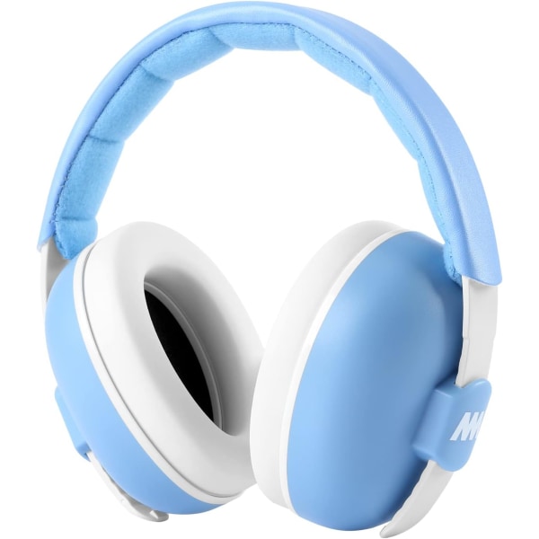 ba Baby Ear Protection Noise Cancelling HeadPhones för spädbarn och småbarn Baby Earmuffs - Åldrar 3-24+ månader BabyBlue