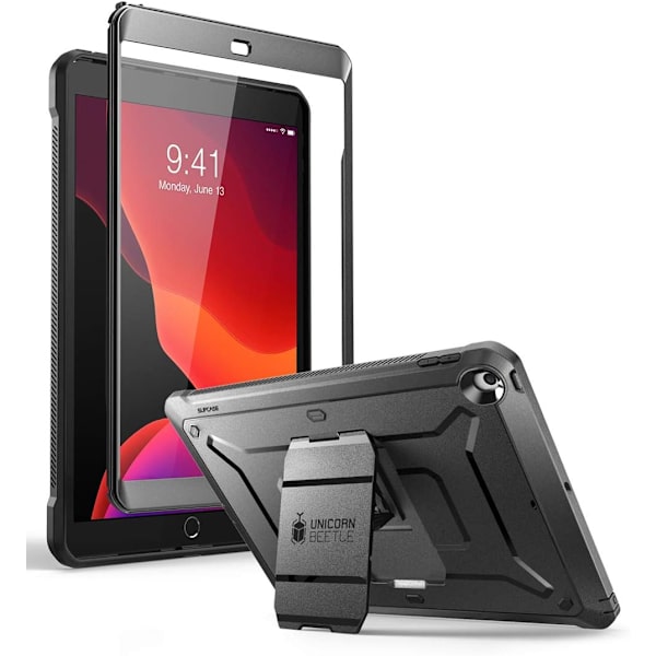 Ucorn Beetle Pro Series Fodral för iPad 10.2 (2020/2019), med inbyggt skärmskydd Skyddande fodral för iPad 8:e generationen 2020/iPad 7:e generat