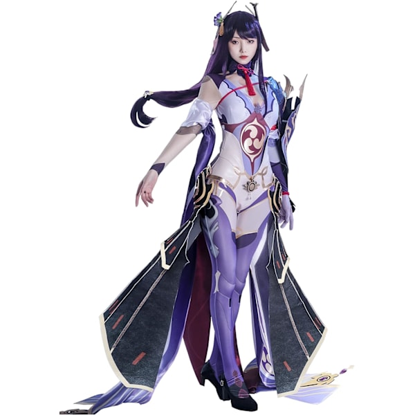 KK Beidou Baal Ganyu Venti Raiden Shogun Yae Miko Kokomi Gorou Arataki Itto Genshin Impact Cosplay Raiden Bodysuit Medium-Large