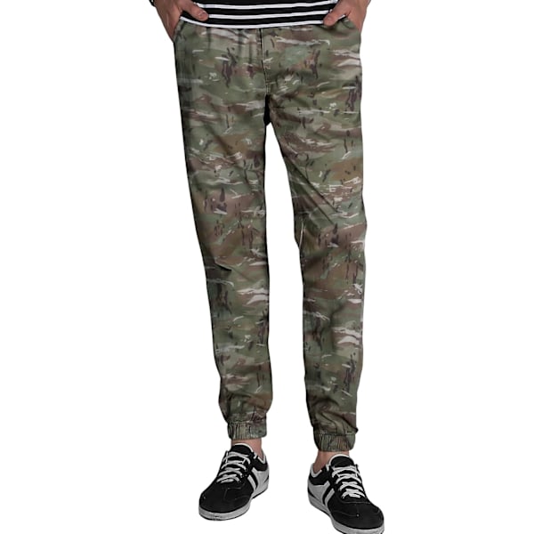 ch herr Chino Jogger byxor 6552 Forest Cam 42