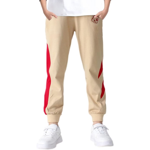 ity Pojkar Bomulls Joggingbyxor, 4-12 År Multi-khaki 11-12 År