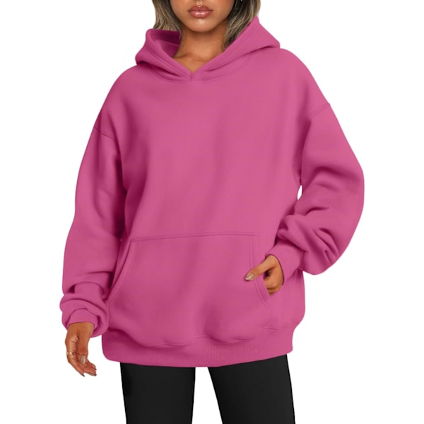 N Damkläder Hoodies Oversized Sweatshirts Pullover Fleece Tröjor Långärmad Med Fickor Vinter Höst Kläder Y2k Kläder
