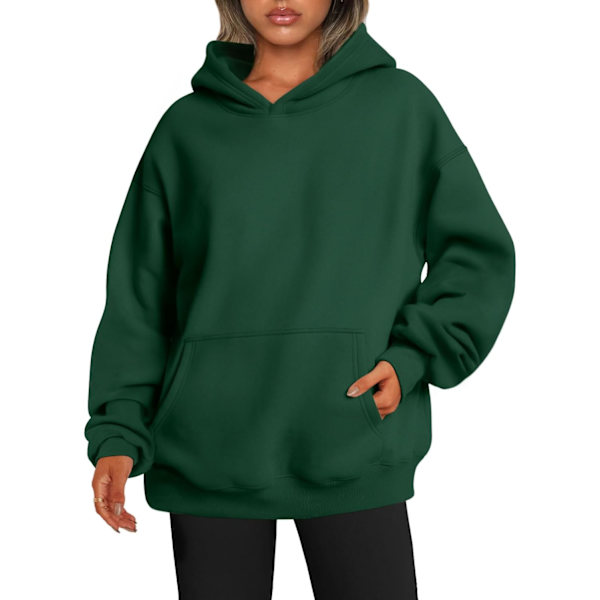 N Damkläder Hoodies Oversized Sweatshirts Pullover Fleece Tröjor Långärmad Med Fickor Vinter Höst Kläder Y2k Kläder