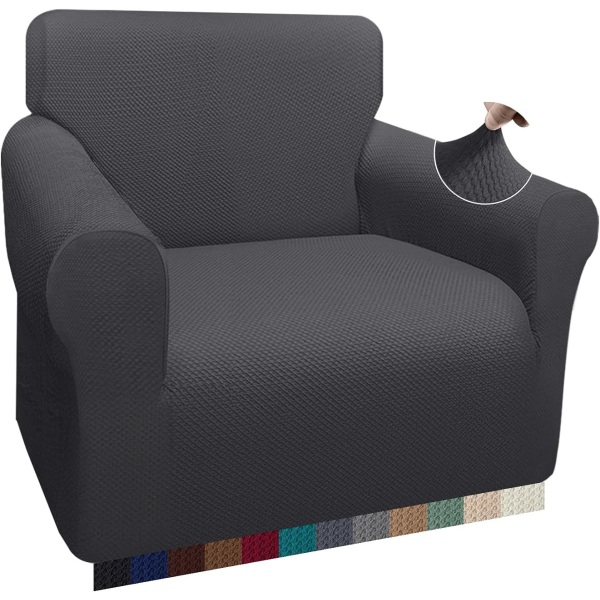 Lurlife Tjockt Sofaskyddsöverdrag 1-delat Stretch Sofaskyddsöverdrag för 3-sits Soffa Senaste Jacquard Sofaskyddsöverdrag för Husdjur Barn Möbler Skydd med Elas