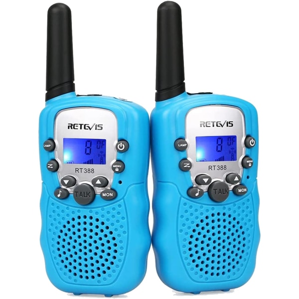 t-388 Barn Walkie Talkies, Walkie Talkies För Flickor 22ch Med Bakgrundsbelyst Lcd-Ficklampa Tvåvägsradio Barnleksak