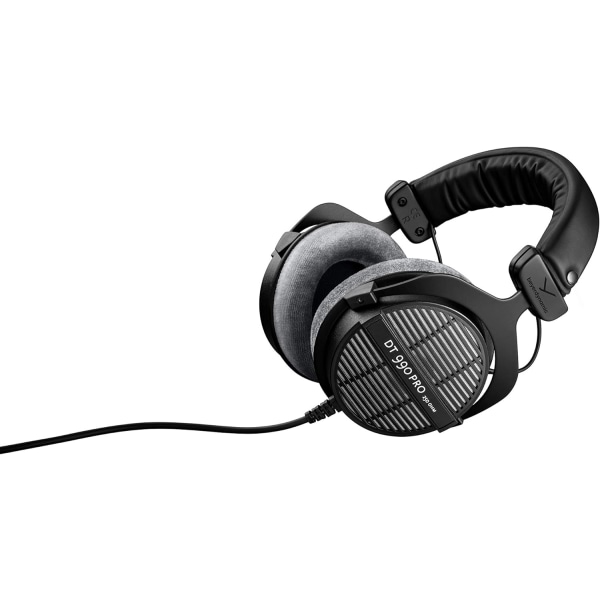 beyerdynamic DT 990 PRO öppet studioheadset för professionell mixning, mastering och redigering