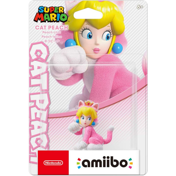 ntendo amiibo - Cat Peach - Super Mario-serien - Nintendo-switch; (Import från Japan)