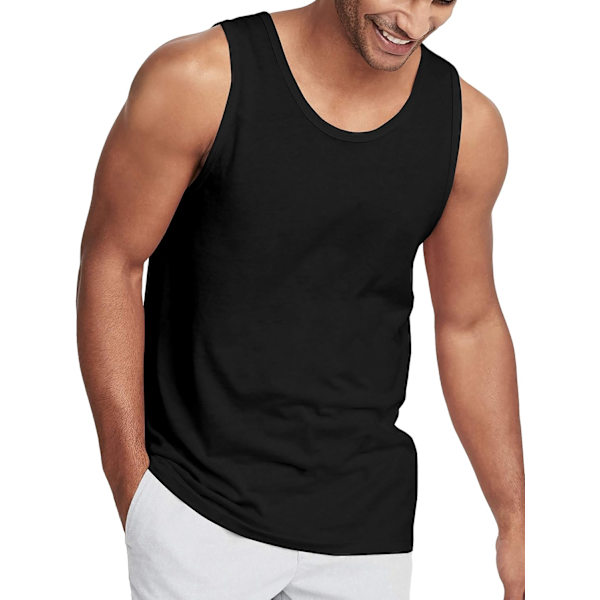 and Beyond Mens Tank Top Soft Performance Boxing Gym Shirts Plain Muscle Tee