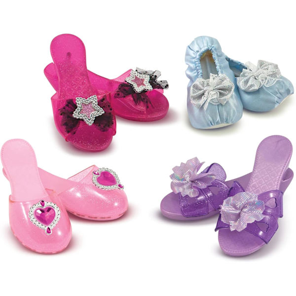 Missa och Doug Rollspel Kollektion - Step in Style Klä upp Skor Set (4 Par)